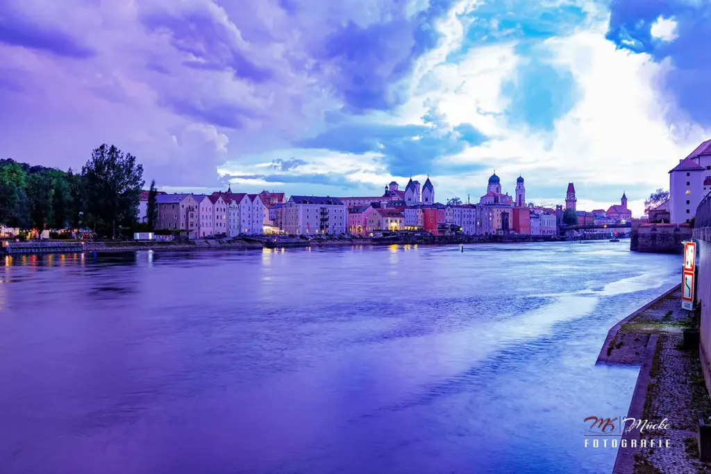 Passau bei Nacht