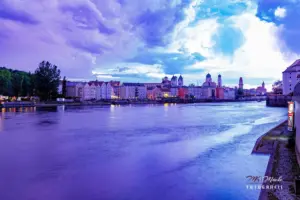 Passau bei Nacht